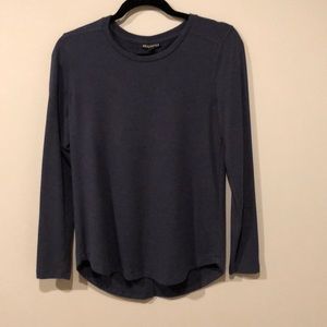 J Crew Blue long sleeve tee